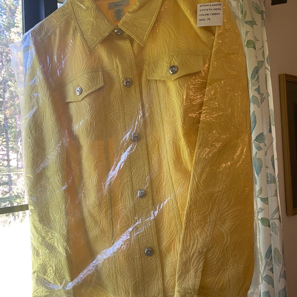 NWT Laura Ashley 2x Jacket/Blazer